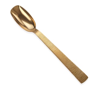 166-GVHSA10 9 3/8" Salad Spoon - Stainless Steel, Gold