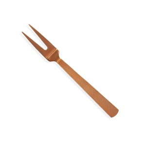 166-BVHF10 10" Cold Meat Fork with 18/0 Stainless Grade, Vintage Hammered Pattern