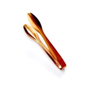 166-BVHT1 9"L Stainless Serving Tongs, Bronze