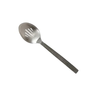 166-WVASS10 10" Slotted Serving Spoon - Stainless Steel