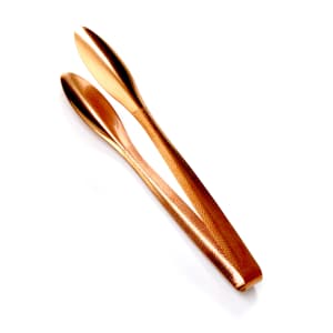 166-BVHT2 11 3/4"L Stainless Serving Tongs, Bronze