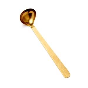 166-GVHML 1 1/2 oz Vintage Ladle - Stainless Steel, Gold