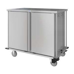 171-DXPTQC2T2D28 28 Tray Ambient Meal Delivery Cart