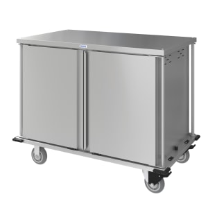 171-DXPTQC2T2DPT24 24 Tray Ambient Meal Delivery Cart