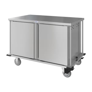 171-DXPTQC2T2D20 20 Tray Ambient Meal Delivery Cart