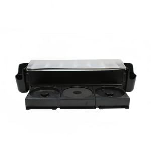 229-BCD1400 (5) Compartment Bar Garnish Tray - Domed Lid