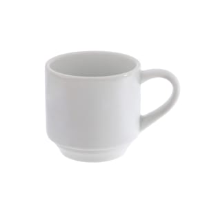 893-ZCAPOST1 7 1/2 oz Art de Cuisine® Cup - Porcelain, White