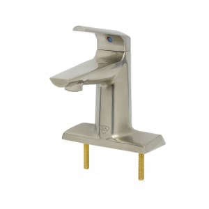 064-BP2712BN Deck Mount Lavatory Faucet w/ 4 1/8" Spout & 0.5 gpm Spray Outlet - 4" Centers, Brushed Nickel