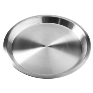 166-1300 13 1/8" Standard Pie Pan, Aluminum