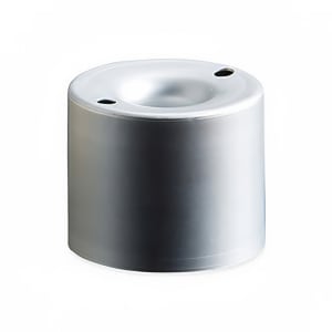 166-13001 3" Doughnut Cutter, Satin Finish/Aluminum