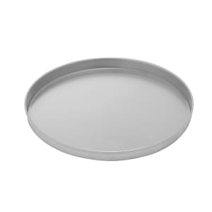 166-A4006 6" Straight Sided Pizza Pan, 1" Deep, Solid, Aluminum