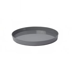 166-BL10G 10 3/8" Round Lid/Plate for B10G - Plastic, Gray