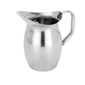 166-BPG101 100 oz Stainless Steel Pitcher w/ Mirror Finish
