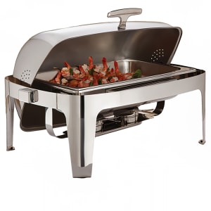 166-CDWP26 Rectangular Water & Food Pan for 9 qt Chafer, Stainless