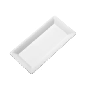 166-CER23 Rectangular Platter, 18 1/4 x 9 1/4", Ceramic/White