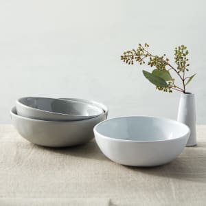 166-CBL24CL 24 oz Round Melamine Bowl, Cloud