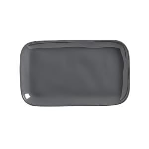 166-CP12ST 12" x 7 1/8" Rectangular Platter - Melamine, Storm