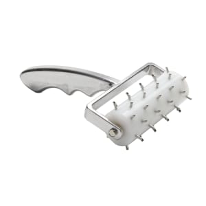 166-DDCH7744 7 1/2" Dough Docker w/ Handle & Pins, Aluminum/Stainless