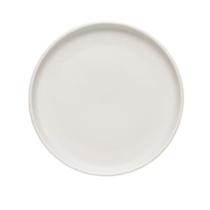 192-DRI19D 9" Round Driftstone Flat Coupe Plate - Porcelain, Driftwood