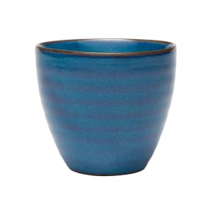 634-109760 9 oz Round Canyonlands Bouillon Cup - Terracotta, Blue