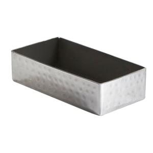 166-HMSPT3 Rectangular Sugar Caddy - Stainless Steel, Silver
