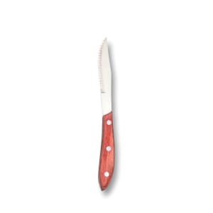 166-KNF4 8" Pointed Tip Steak Knife w/ Handle, Pakkawood