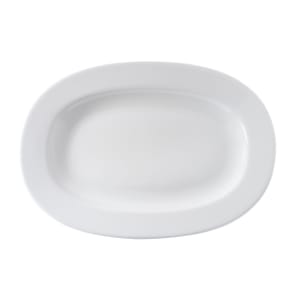 893-APRAO131 13" Oval Alchemy® Plate - Fine China, White