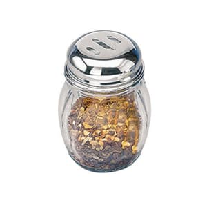 166-LX307 Spice Shaker w/ 6 oz Capacity & Top, Stainless