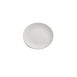 166-MP7 7 3/8" Round Melamine Plate, White