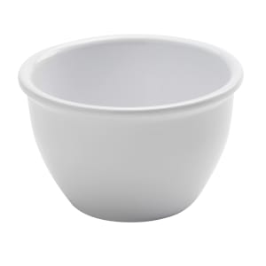 166-MSC8 8 oz Melamine Jane Sauce Cup - White