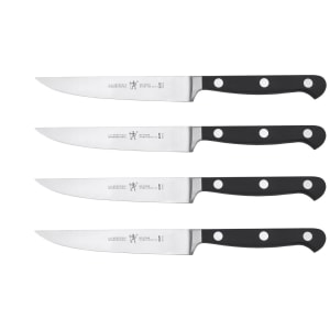 645-39360000 Steak Knife w/ Black Plastic Handle, Stainless Steel