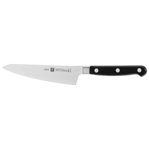 901-31031143 5 1/2" Prep Knife w/ Black Plastic Handle, High Carbon Stainless Steel