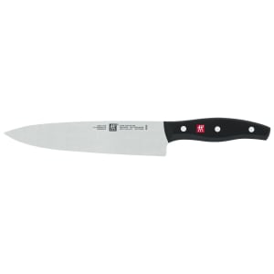 901-30721203 8" Chef's Knife w/ Black Plastic Handle, High Carbon Stainless Steel