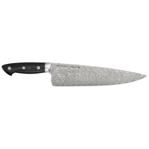 901-34891263 10" Chef's Knife w/ Black Linen Micarta Handle, Carbide Stainless Steel