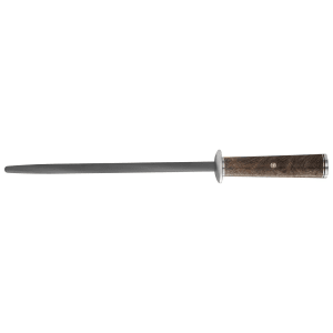 902-34415260 10" Sharpening Steel w/ Black Ash Handle