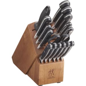 901-38442017 Pro 17 Piece Knife Set w/ Hardwood Block