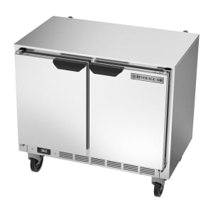 118-UCR34HC23 34" W Undercounter Refrigerator w/ (2) Sections & (2) Doors, 115v