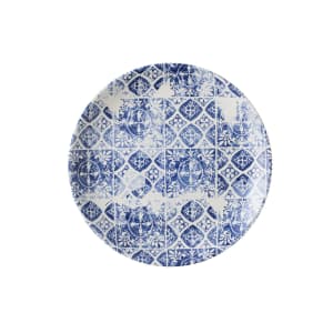 450-FP173 8 2/3" Round Maker's Plate - Ceramic, Porto Blue
