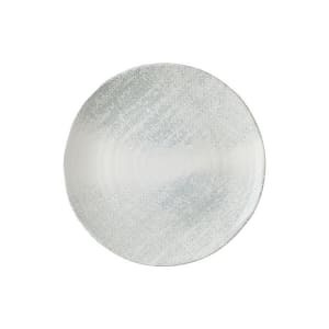 450-FP200 10 3/4" Round Maker's Plate - Ceramic, Jute Grey