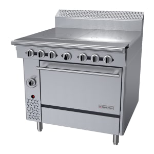 451-C3610RNG 36" Gas Range w/ (2) Hot Tops & Standard Oven, Natural Gas