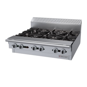 451-C366MNG 36" 6 Burner Gas Range Top - Modular, Natural Gas