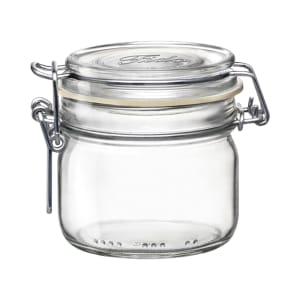 706-4949Q458 7 3/4 oz Fido Jar w/ Lid - Glass, Clear