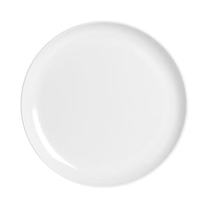 706-7041DD216 10 1/2" Round Melamine Plate, White