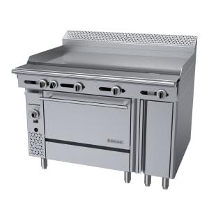 451-C4811CNG 48" Gas Range w/ Griddle, Convection Oven & Storage Base, Natural Gas
