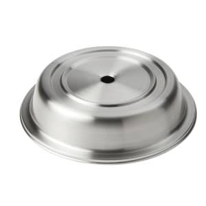 166-PC1093R 11 1/4" Round Plate Cover - 2"H, Stainless Steel w/ Satin Finish