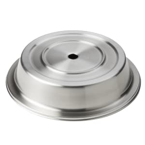 166-PC1150S 11 7/8" Round Plate Cover - 2"H, Stainless Steel w/ Satin Finish