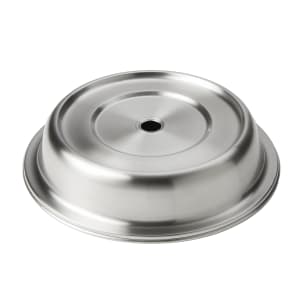 166-PC1068R 11" Round Plate Cover - 2"H, Stainless Steel w/ Satin Finish