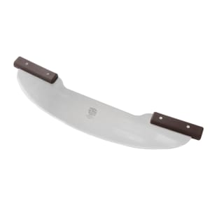 166-PKR20 20" Pizza Knife w/ Black Plastic Handles, Stainless Steel