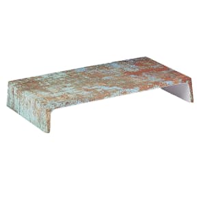 166-RM13 Rectangular Riser - 12 1/4" x 6 3/4" x 2", Reclaimed Wood, Melamine