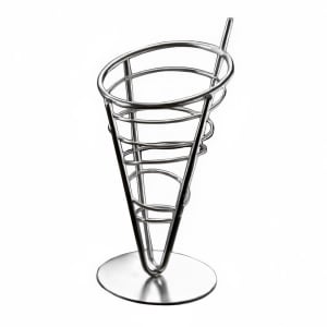 American Metalcraft IS13 3 Tier Rectangle Wrought Iron Plate Stand 